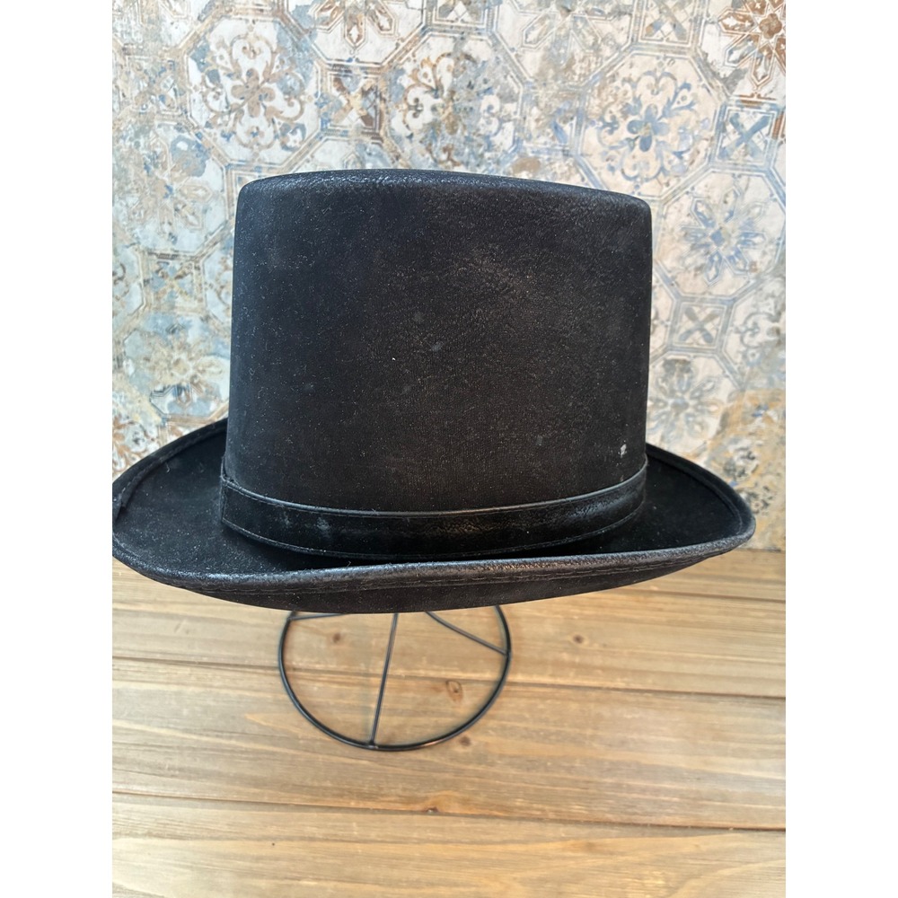 Spirit Topper Top Hat Costume Formal Mens One Size Black Good